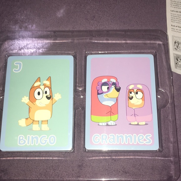 Bluey 5-in-1 Games card deck set - Picture 6 of 8